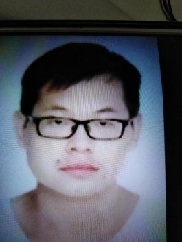 失踪人员：张鑫